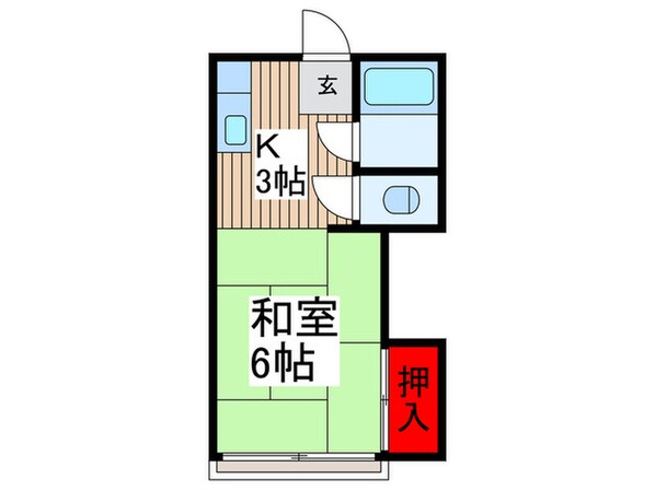 泉ハイツの物件間取画像